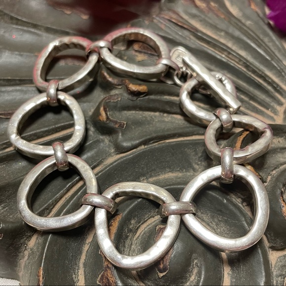 Silpada SILVER RUSH Sterling Silver Link Bracelet B2709 - Picture 2 of 15
